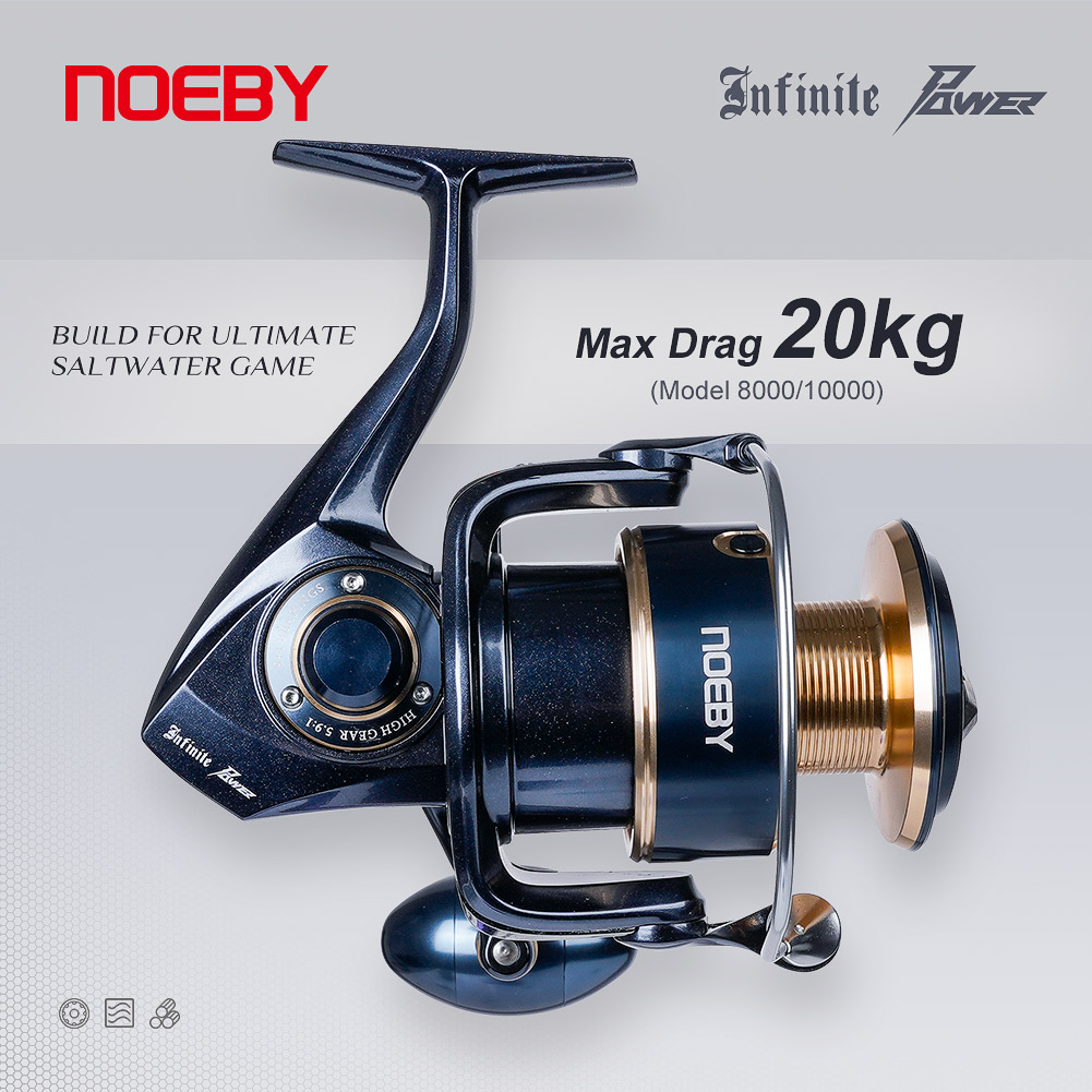 Daiwa Reel Bg - NOEBY Infinite Power Saltwater Spinning Fishing
