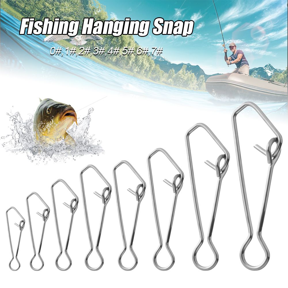 50pcs/pack Fast Clip Lock Fish - Saltwater Line ulasan dan harga