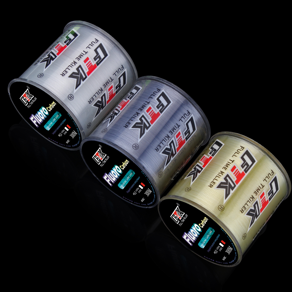 FTK Fishing Line 300M / 500M C - Fluorocarbon Line ulasan dan harga