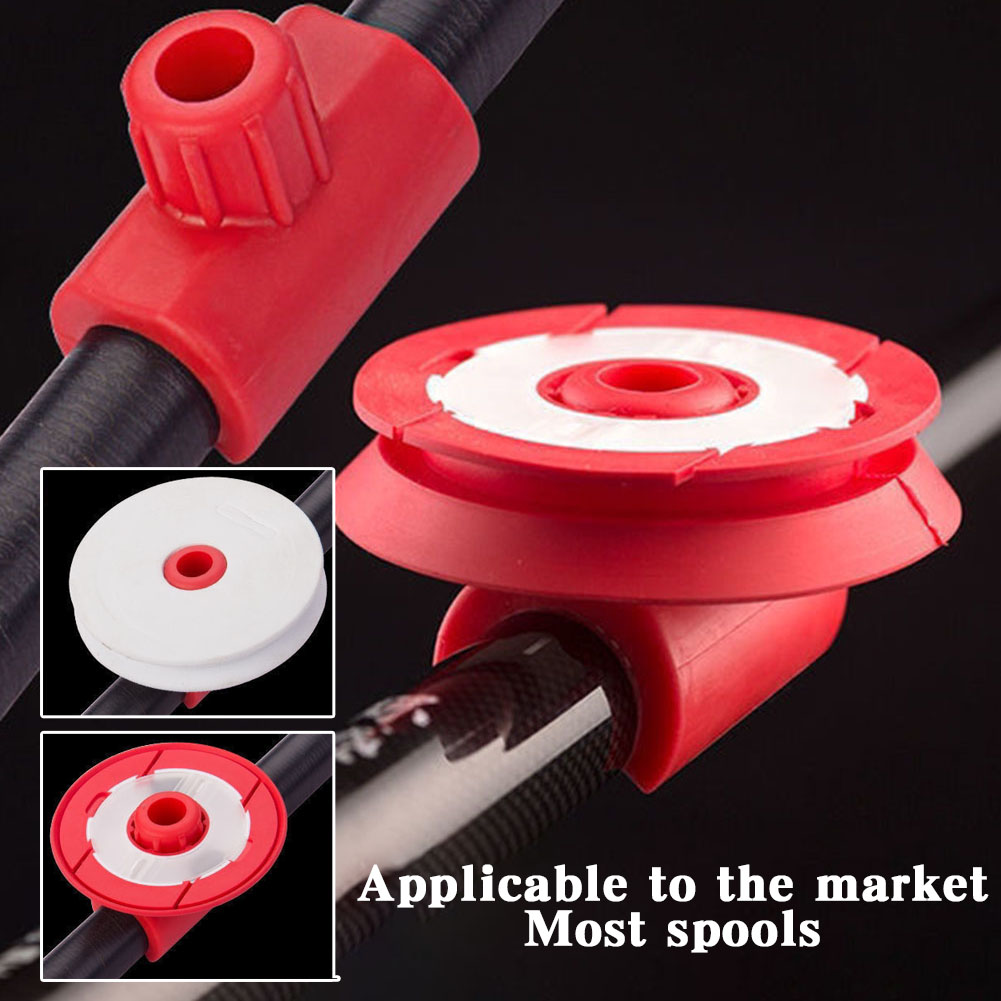 Silicone Fishing Rod Spool Con - Fishing Line Winder ulasan dan harga
