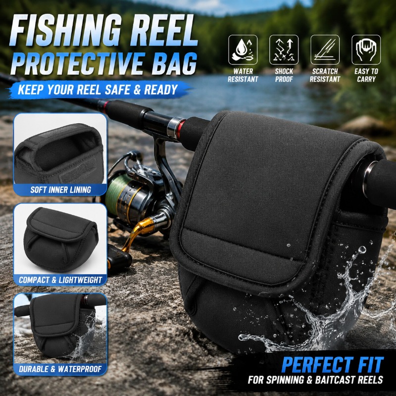 Fishing Reel Protective Cover  - Fishing Line Box ulasan dan harga